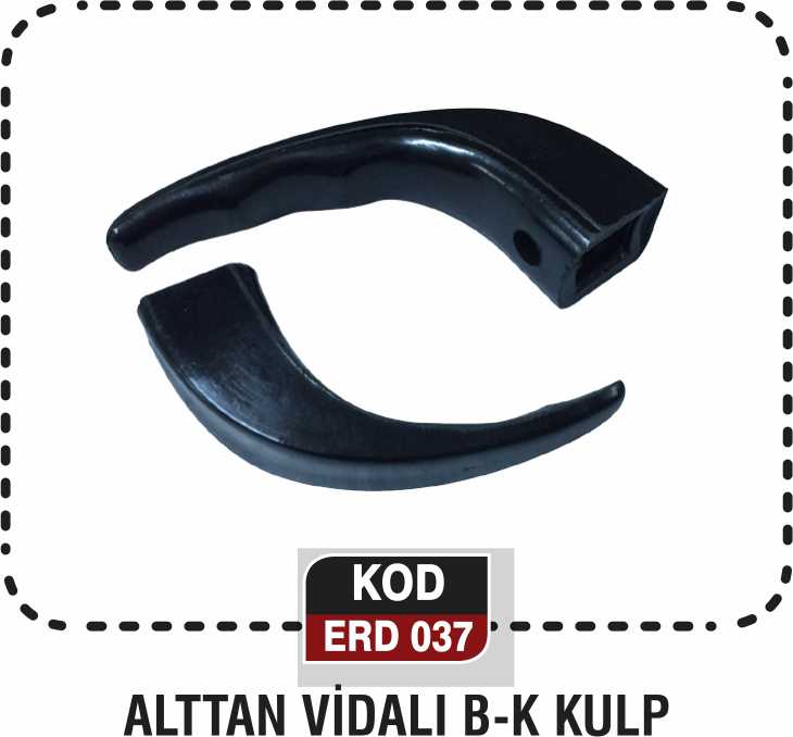 ALTTAN VİDALI KÜÇÜK KULP  ERD 037